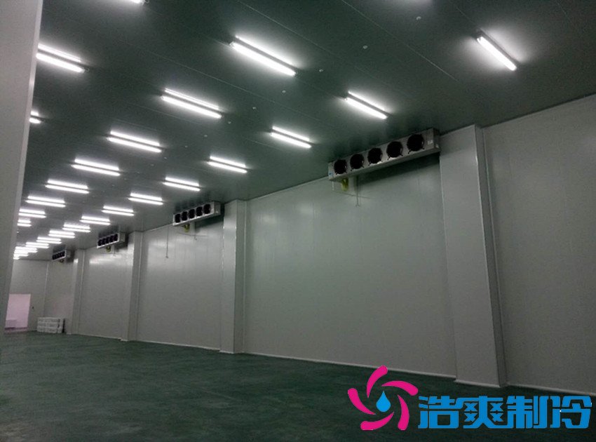 天津真功夫連鎖餐飲建造7000m3冷藏、冷凍庫新工程案例